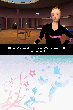 Shawn Johnson Gymnastics screenshot 3 for Nintendo DS